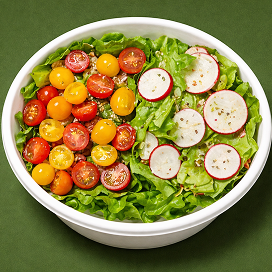 Bagasse Bowls with Salad